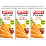 Marigold Packet Juice Carrot Mixed Fruits 6pcs 200ml