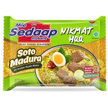 Sedaap Instant Noodles Soto Madura 82g