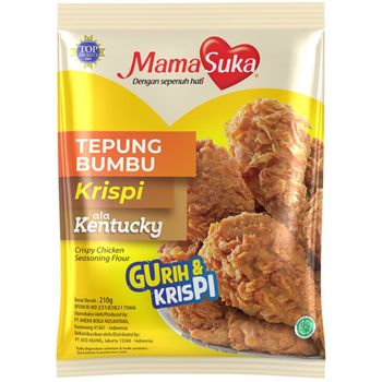 Mama Suka Kentucky Seasoned Crispy Flour 210g