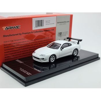 Tarmac Works Toyota Supra White Hong Kong Exclusive model 1/64