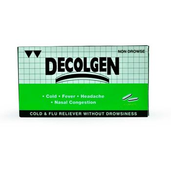 Decolgen Cold & Flu Tablets 20s
