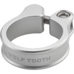 Wolf Tooth Seatpost Clamp 31.8mm Raw Seatpost Clamp Silver