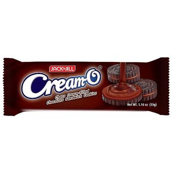 Jack 'n Jill Creamo Choco Sandwich Cookies 10 x 30g
