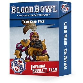 Games Workshop Blood Bowl: Imperial Nobility Team Card Pack