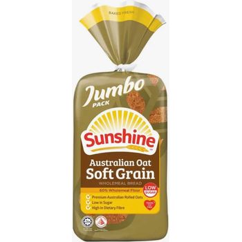 Sunshine Australian Oat Soft Grain with Meal Jumbo 550g