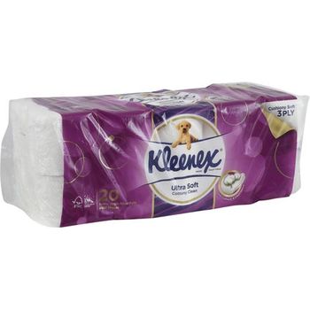 Kleenex Bathroom Tissue Ultra Soft 20pcs 200 Sheets