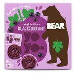 Bear Nibbles Pure Blackcurrant Fruit Yoyo 100g