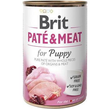 Brit Care Pate & Meat Dog Puppy Chicken & Turkey 400g