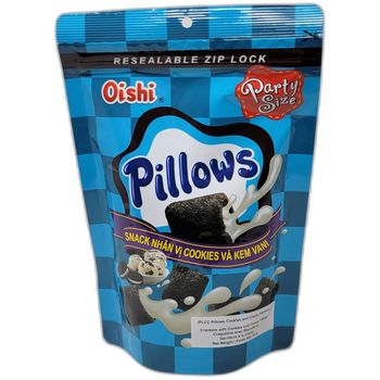 Oishi Snack Pillow Cookies and Vanie Cream 100g