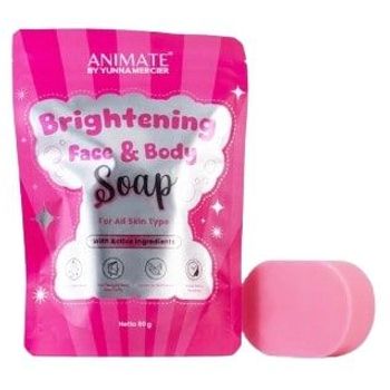 Animate Brightening Face And Body Soap 80g