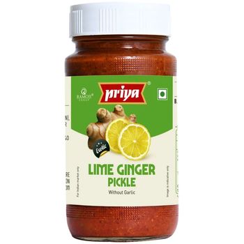 Priya Lime Ginger Pickle 300g
