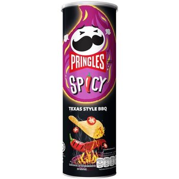 Pringles Potato Chips Texas Style Spicy Barbecue Flavor 97g