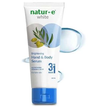 Natur-E White Brightening Hand Body Serum 180ml