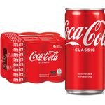 Coca Cola Mini Classic 6 x 180ml