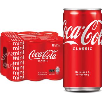 Coca Cola Mini Classic 6 x 180ml
