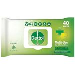 Dettol Multi-Use Skin And Surface Wipes Original Sanitizers 40 Wipes