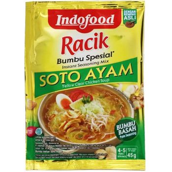 Indofood Bumbu Special Soto Ayam Clear Oriental Chicken Soup 45g (Pack of 3s)