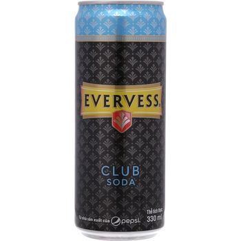 Evervess Soda Water 330ml