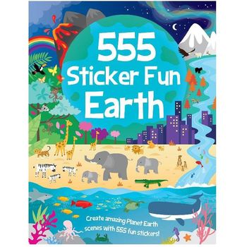 Imagine That Publishing 555 Sticker Fun Earth