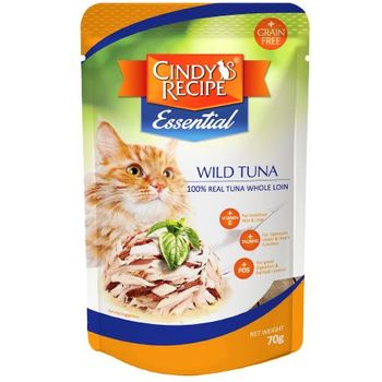 Cindy's Recipe Essential Wild Tuna with Shirasu 70g
