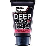 Men's Biore Double Scrub Facial Soap For Dull Skin Deep Fresh Exfoliation 100g