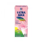 Ultra Sterilized UHT Milk Slim Strawberry 250ml