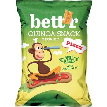 Bett’r Organic Quinoa Snacks Pizza 50g