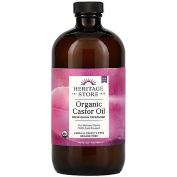 Heritage Organic Castor Oil 473ml