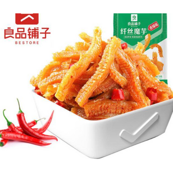 Bestore Konjac Strips Hot & Spicy Flavor 150g/pack | 良品铺子纤丝魔芋香辣味 150g/袋