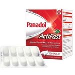 Panadol Actifast 500mg 100 Caps