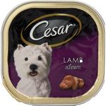 Cesar Lamb Dog Food Can Foil Tray 100g