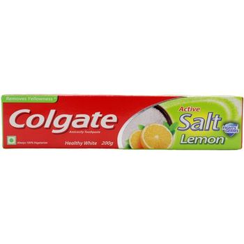 Colgate Active Salt Anticavity Toothpaste With Lemon 200g