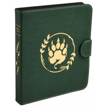 Arcane Tinmen Dragon Shield Spell Codex Portfolio Forest Green
