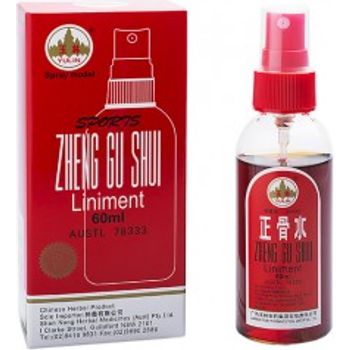 Zheng Gu Shui External Analgesic Healing Liniment 60ml