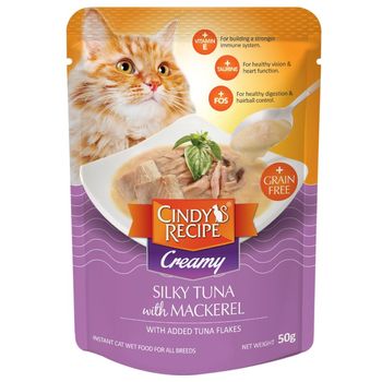 Cindy Recipe Creamy Silky Tuna With Mackerel 50g