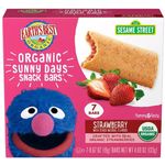 Earth's Best Sesame Street Organic Sunny Days Strawberry Snack Bars 133g