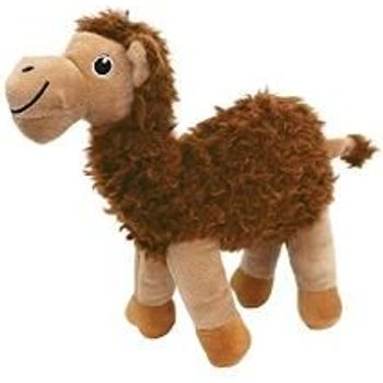 Kong Shakers Passports Dog Toy Camel Brown Medium