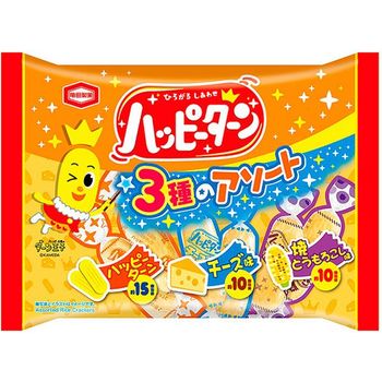 Kameda Seika Happy Turn 3 Kinds of Assorted 140g