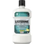 Listerine Healthy White Lemon And Salt White 1l