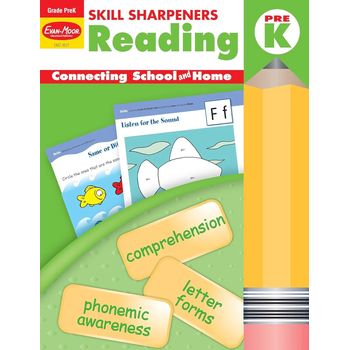 Evan-Moor Educational Publishers Skill Sharpeners Reading Activity Book Grade Pre K