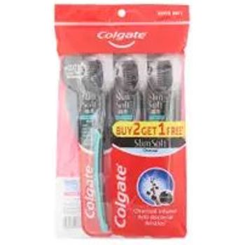 Colgate Toothbrush Slimsoft Charcoal