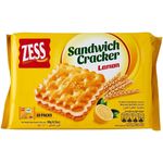 Zess Sandwich Cracker Lemon 180 gm