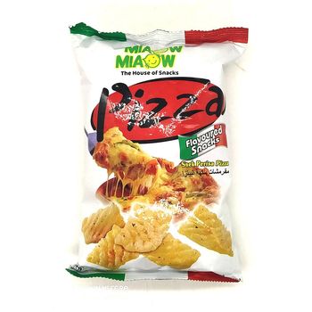 Miaow Miaow Pizza Flavoured Snacks 60g
