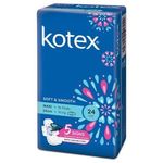 Kotex Soft And Smooth Maxi Wing 24cm 16pcs