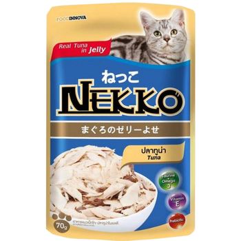 Nekko Cat Pouch Tuna Jelly Flavor 70g