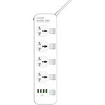 Ldnio SC4408 Power Extension Socket Power Strip 2m White