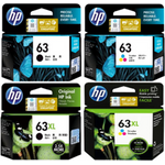 HP 63, 63XL Black / Tri-Color Original Ink Cartridge