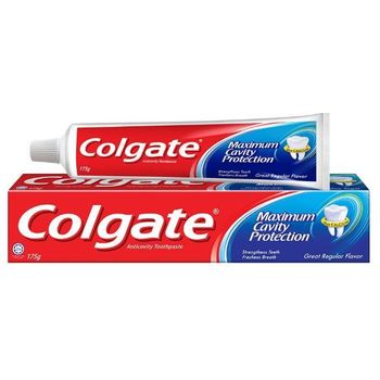 Colgate Perlindungan Rongga Maksimum Ubat Gigi Biasa Hebat 175g
