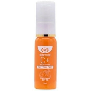 GT Body Skin Brightening Whitening C Face Cream Sun Care SPF70 30ml