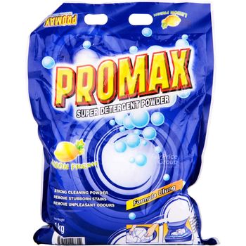 Promax Super Detergent Powder Lemon Fresh 1kg